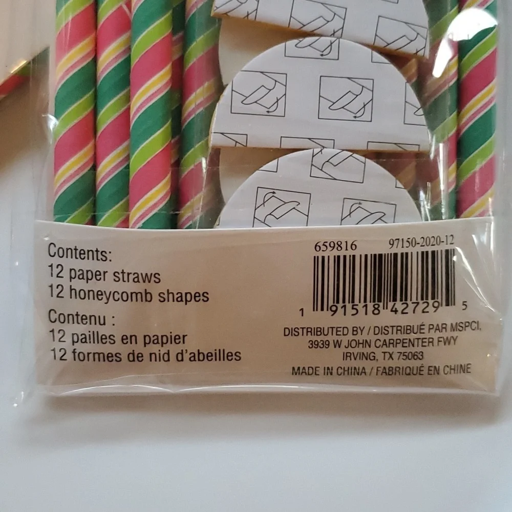 PARTY STRAWS